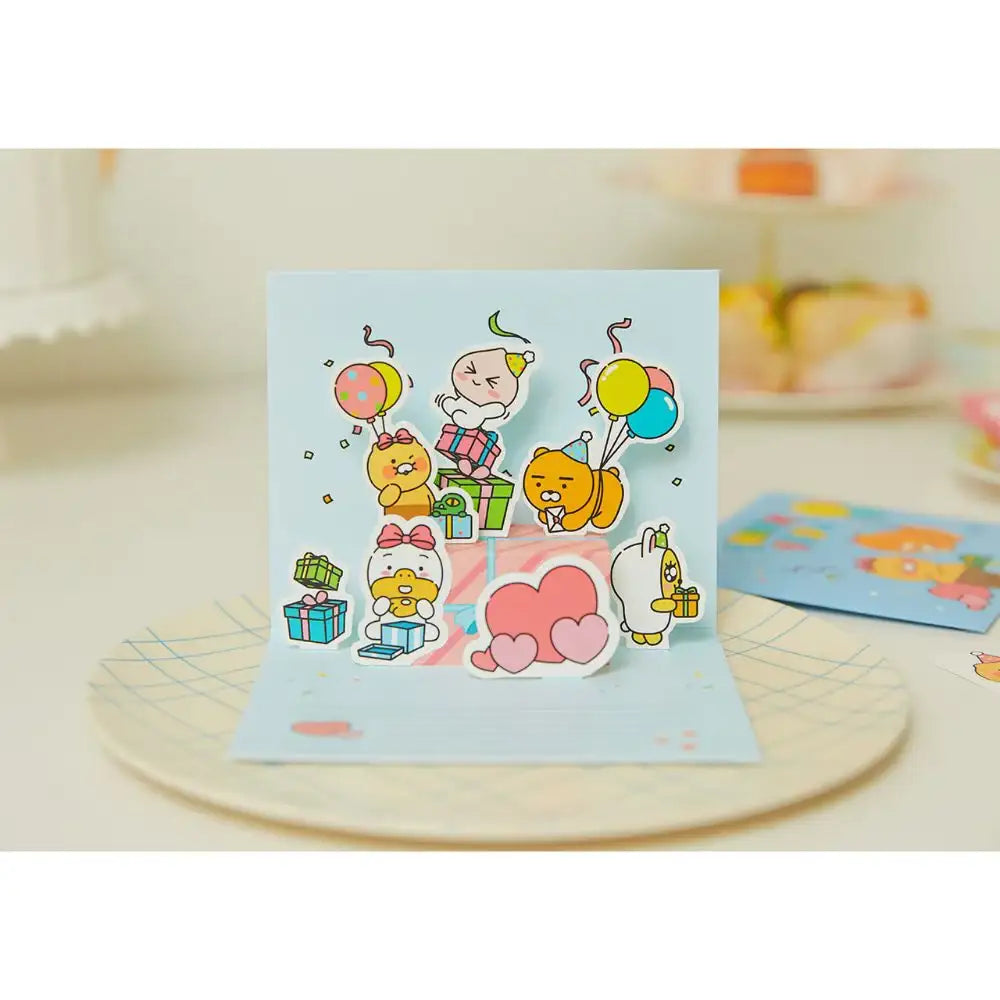 Kakao Friends - Bling Party Thank You Pop Up Card