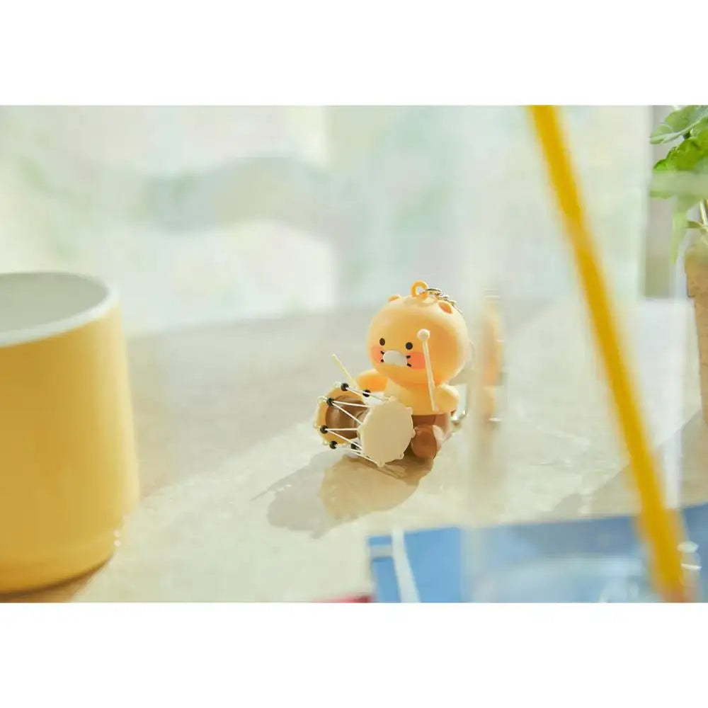 Kakao Friends - Choonsik Drum Figure Keyring - Kakao Friends - Accessories - Harumio