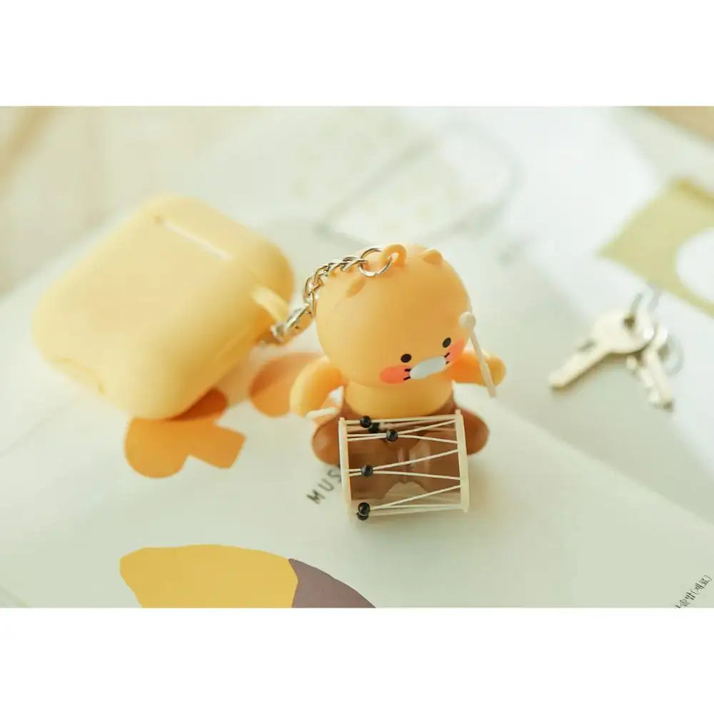 Kakao Friends - Choonsik Drum Figure Keyring - Kakao Friends - Accessories - Harumio
