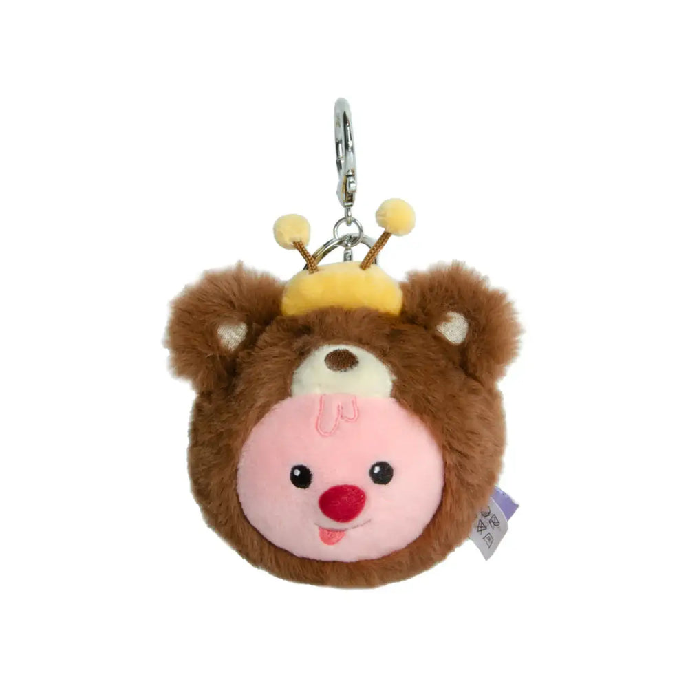 Kakao Friends x Zanmang Loopy - Brown Bear Keyring - Kakao Friends - Keyring - Harumio
