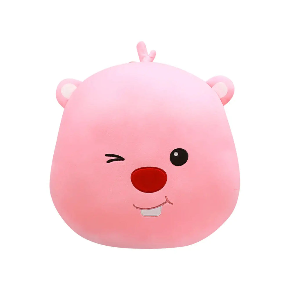Kakao Friends x Zanmang Loopy - Winking Face Cushion - Kakao Friends x Zanmang Loopy - Plush - Harumio