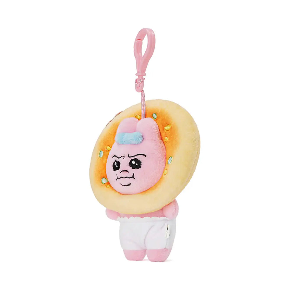 Kakao Friends - Panchu Punkyu Rabbit Hotteok Doll Keyring - Kakao Friends - Home & Living, Accessories - Harumio