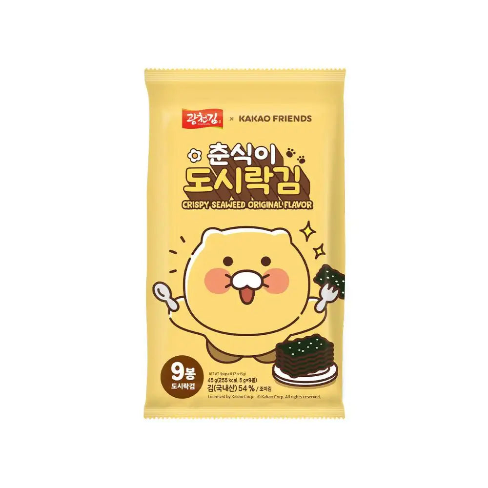 Gwangcheon Kim x Kakao Friends - Choonsik Crispy Seaweed - Gwangcheon Kim x Kakao Friends - Home & Living, Accessories - Harumio