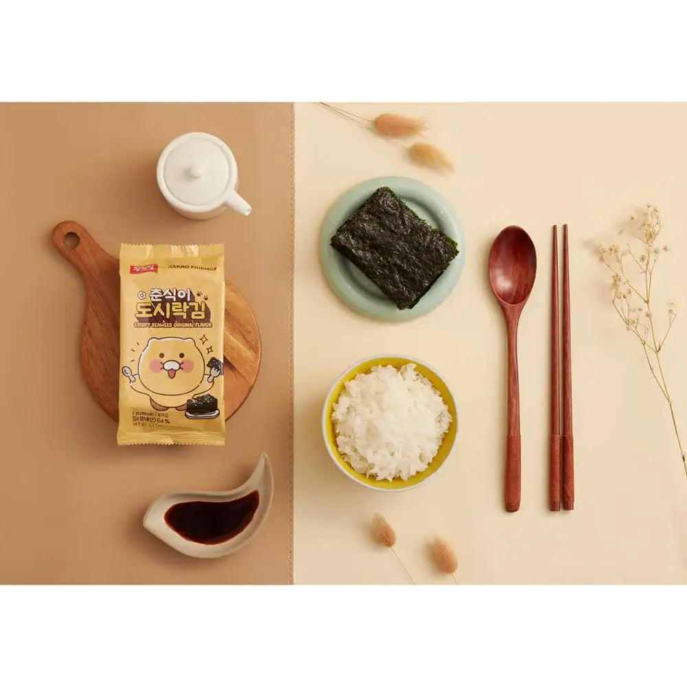Gwangcheon Kim x Kakao Friends - Choonsik Crispy Seaweed - Gwangcheon Kim x Kakao Friends - Home & Living, Accessories - Harumio