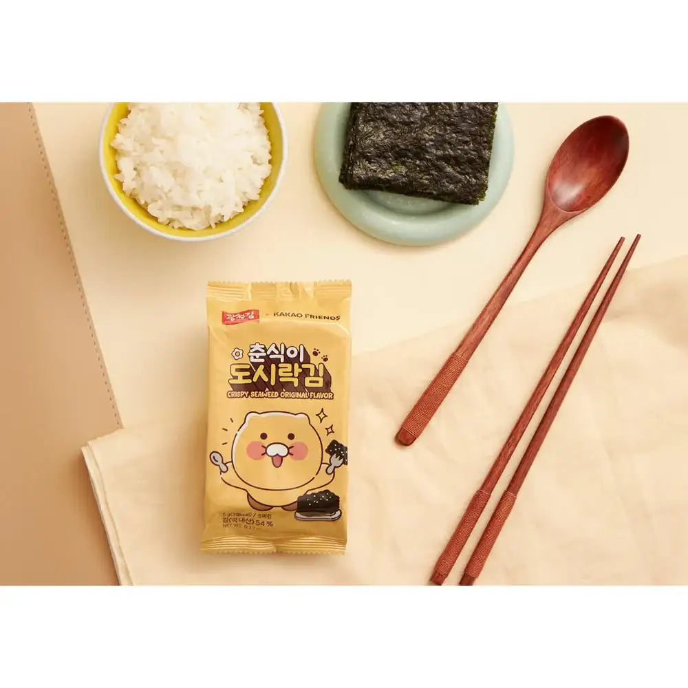 Gwangcheon Kim x Kakao Friends - Choonsik Crispy Seaweed - Gwangcheon Kim x Kakao Friends - Home & Living, Accessories - Harumio