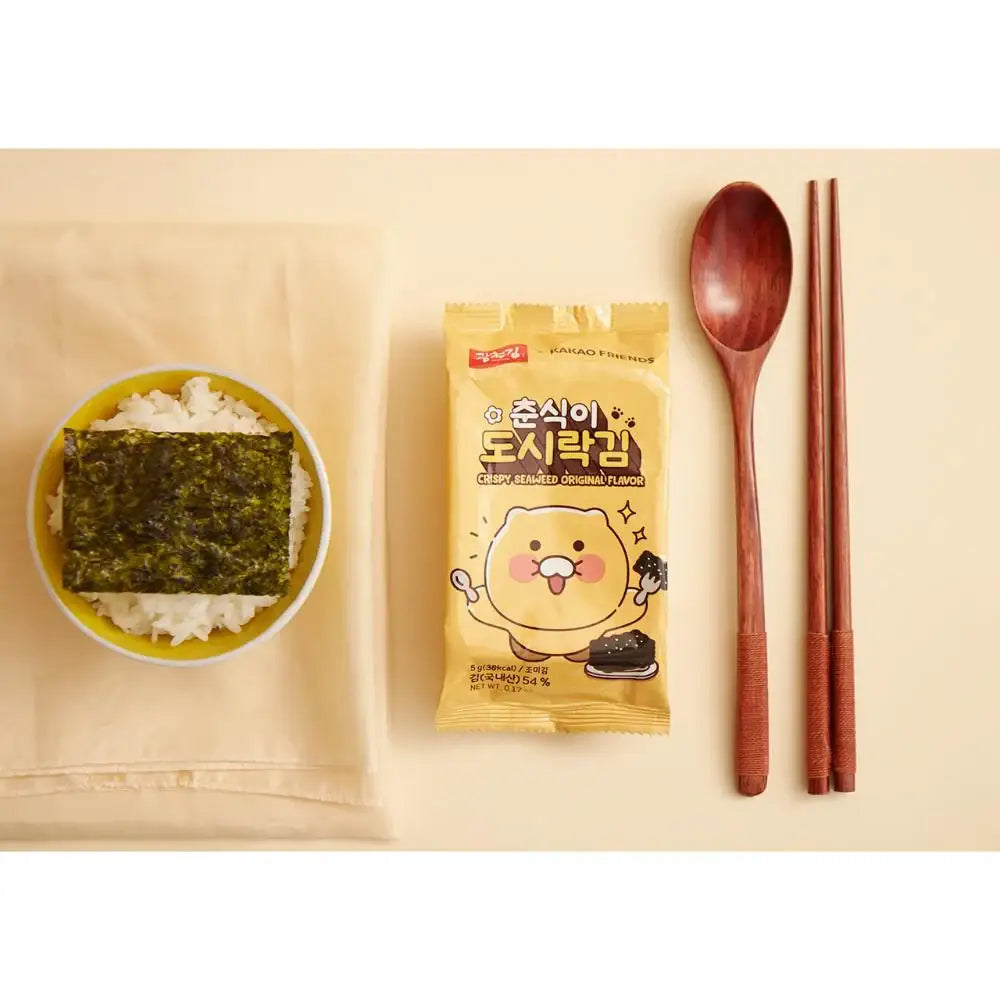 Gwangcheon Kim x Kakao Friends - Choonsik Crispy Seaweed - Gwangcheon Kim x Kakao Friends - Home & Living, Accessories - Harumio