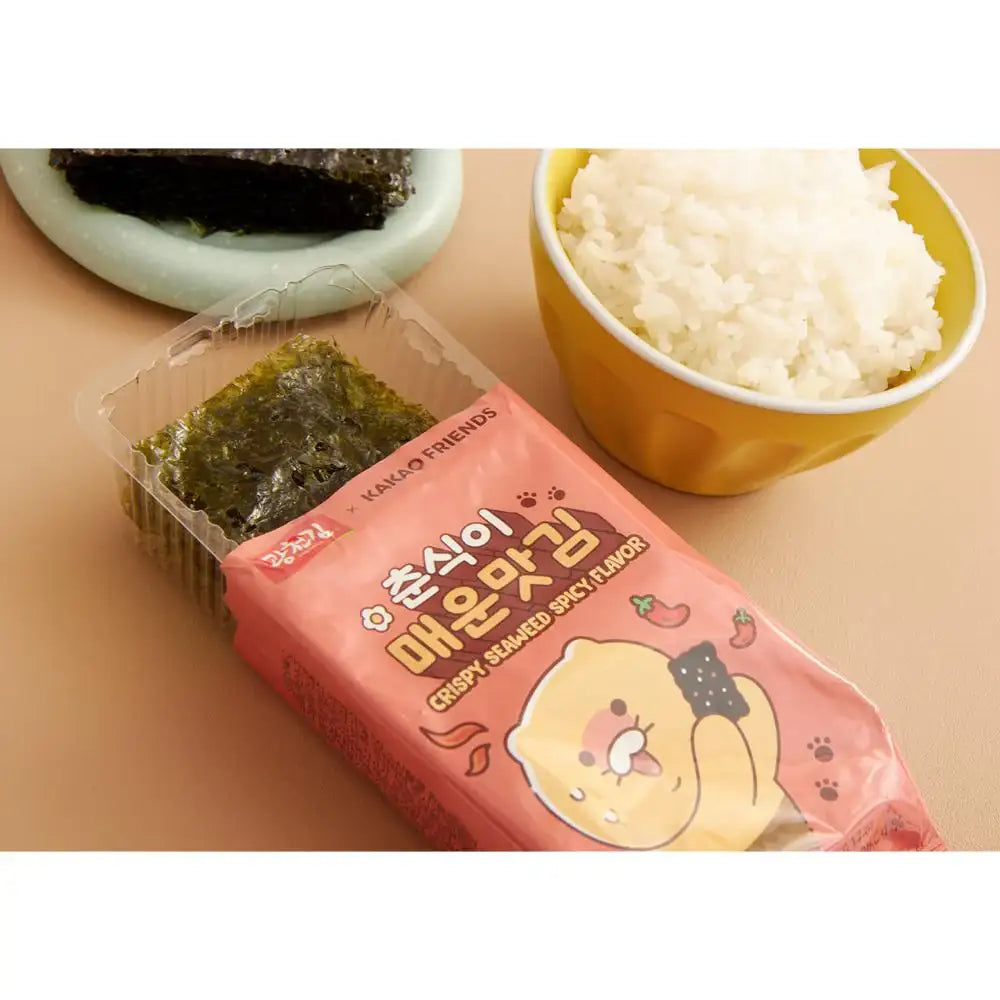 Gwangcheon Kim x Kakao Friends - Choonsik Spicy Crispy Seaweed - Gwangcheon Kim x Kakao Friends - Home & Living, Accessories - Harumio