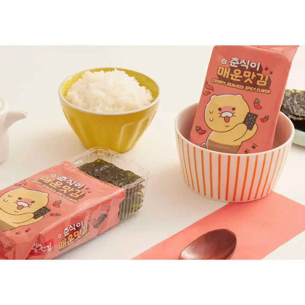 Gwangcheon Kim x Kakao Friends - Choonsik Spicy Crispy Seaweed - Gwangcheon Kim x Kakao Friends - Home & Living, Accessories - Harumio