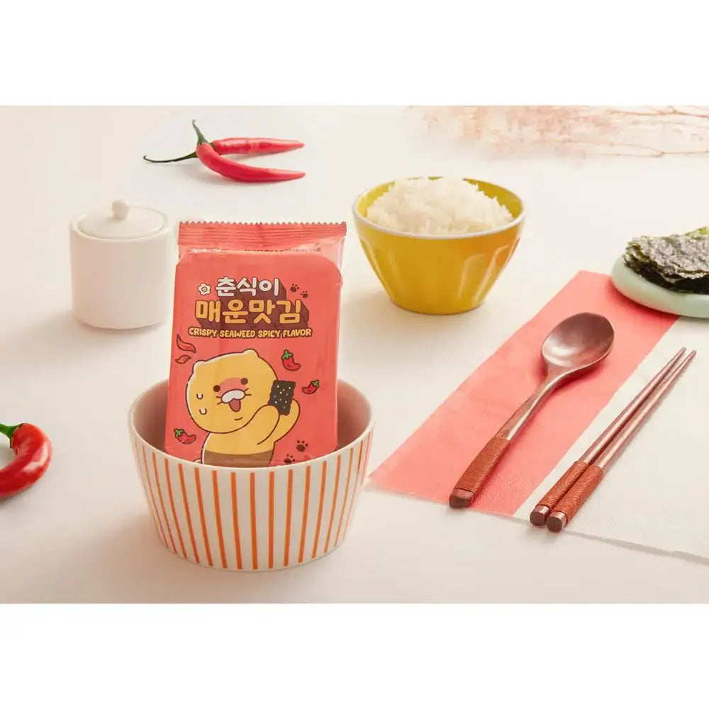 Gwangcheon Kim x Kakao Friends - Choonsik Spicy Crispy Seaweed - Gwangcheon Kim x Kakao Friends - Home & Living, Accessories - Harumio