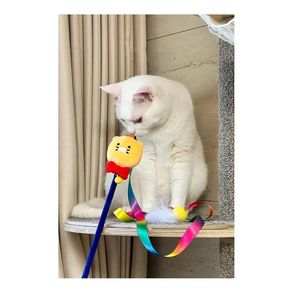 Kakao Friends - My Pet Cat Fishing Rod Toy - Kakao Friends - Accessories - Harumio