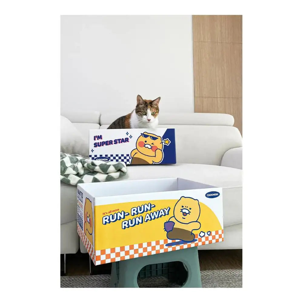 Kakao Friends - My Pet Cat Dododo Box Scratcher - Kakao Friends - Accessories - Harumio