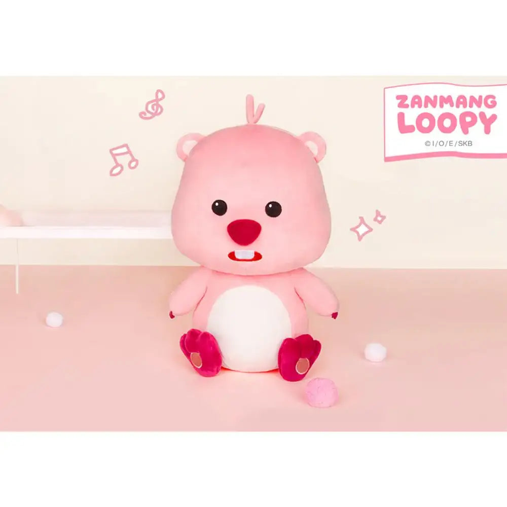 Kakao Friends x Zanmang Loopy - Sitting Up Plush Doll - Kakao Friends x Zanmang Loopy - Plush - Harumio
