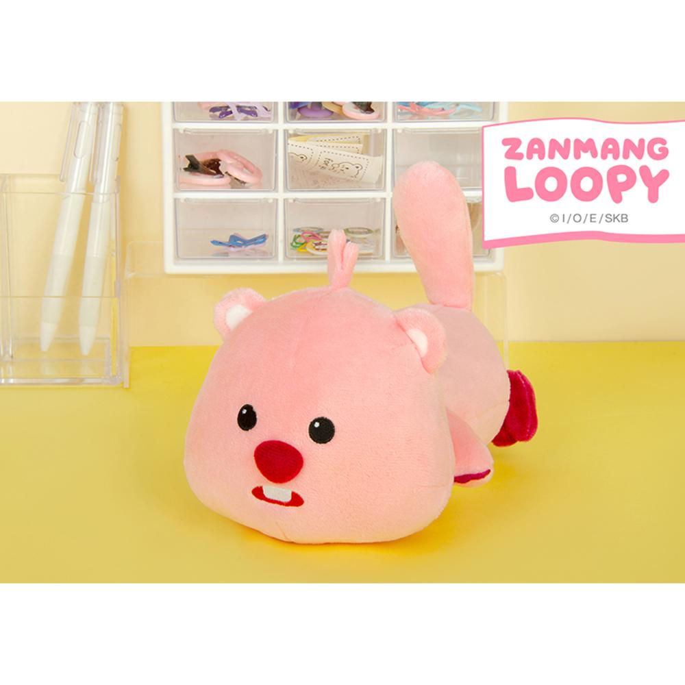 Kakao Friends x Zanmang Loopy - Beaver Plush Doll
