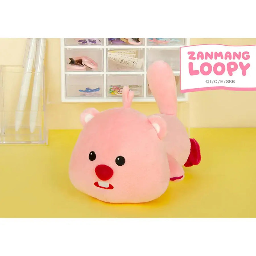 Kakao Friends x Zanmang Loopy - Beaver Plush Doll - Kakao Friends - Plush - Harumio