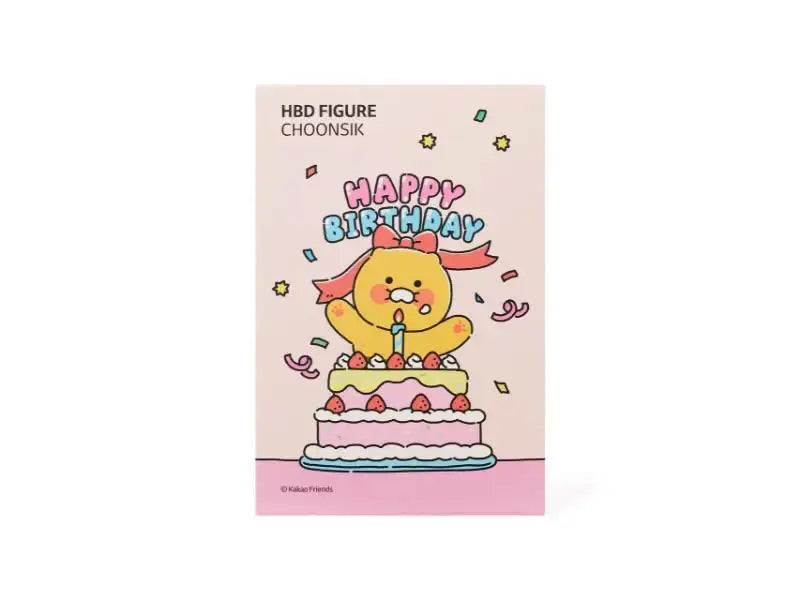 Kakao Friends - HBD Choonsik 2-Tier Cake Figure - Kakao Friends - Accessories - Harumio