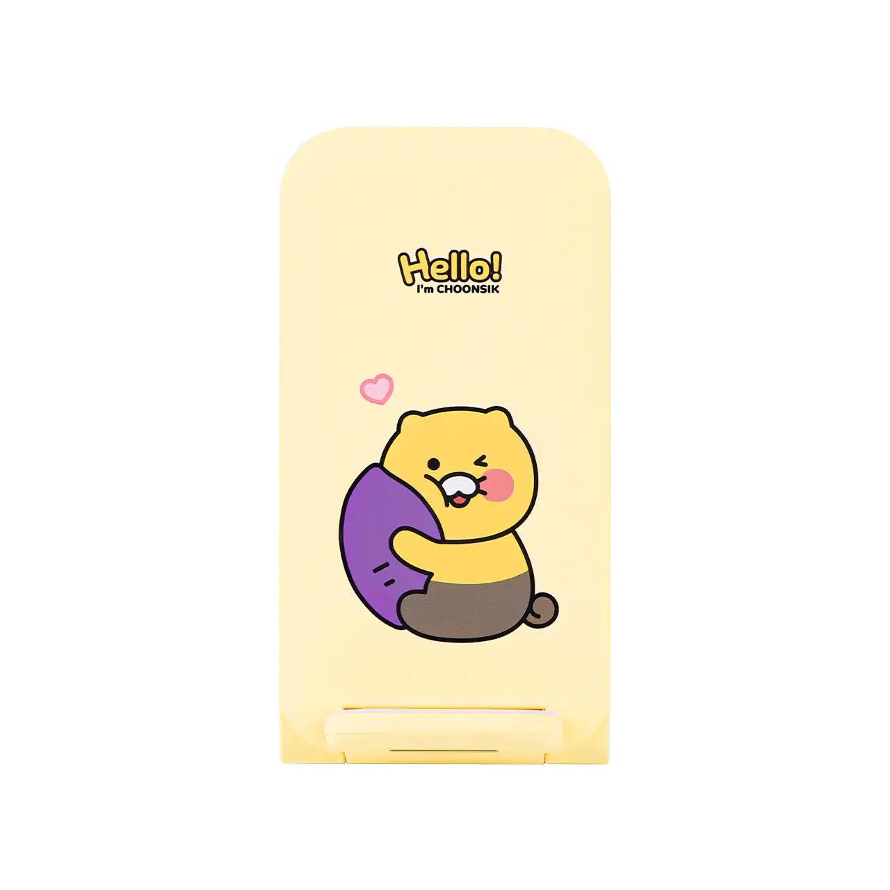 Kakao Friends - Sweet Potato Choonsik 3 in 1 Foldable Wireless Charging Stand (Galaxy) - Kakao Friends - Face Wash Headband - Harumio