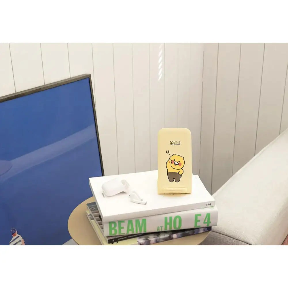 Kakao Friends - Hello Choonsik 3 in 1 Foldable Wireless Charging Stand (iPhone) - Kakao Friends - Face Wash Headband - Harumio