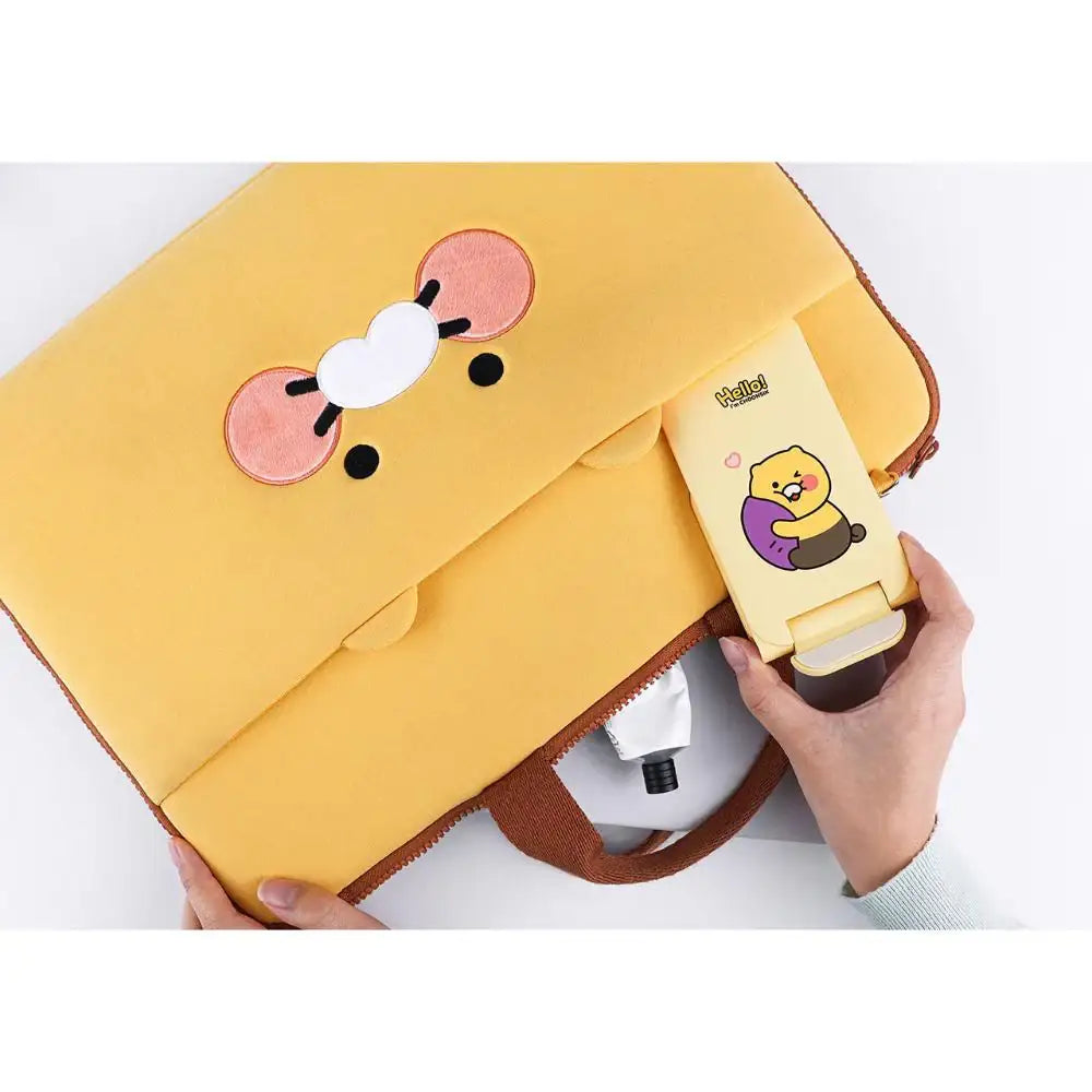 Kakao Friends - Sweet Potato Choonsik 3 in 1 Foldable Wireless Charging Stand (Galaxy) - Kakao Friends - Face Wash Headband - Harumio