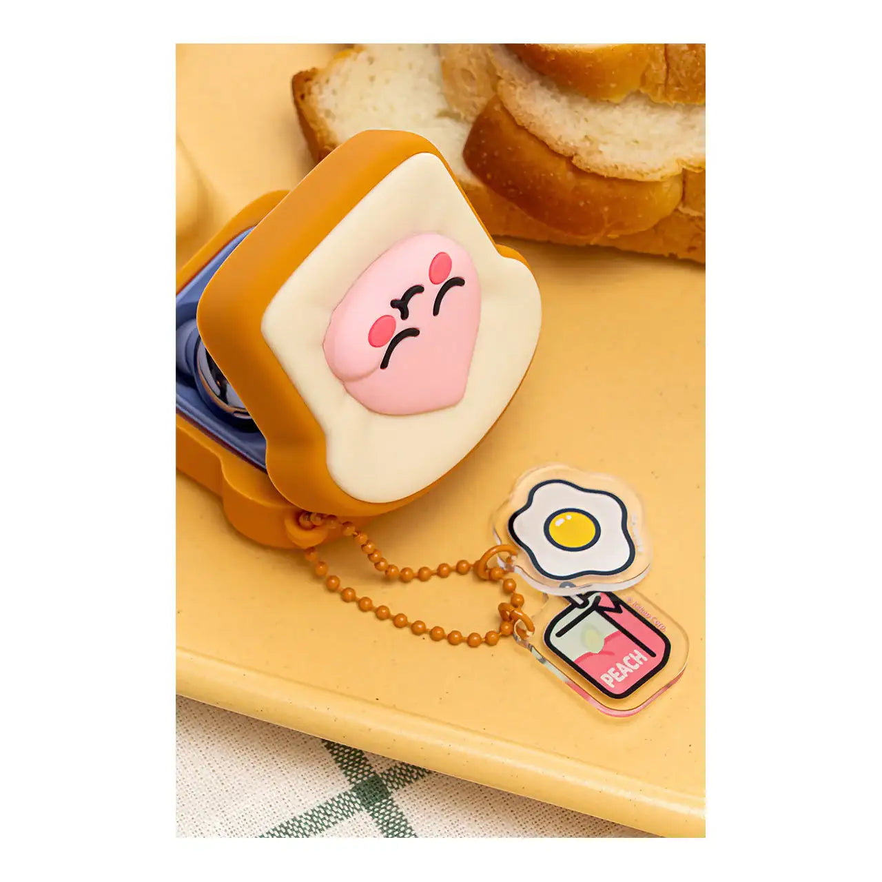 Kakao Friends - Bread Apeach Buds 2 Pro Silicone Case - Kakao Friends - Home & Living, Accessories - Harumio