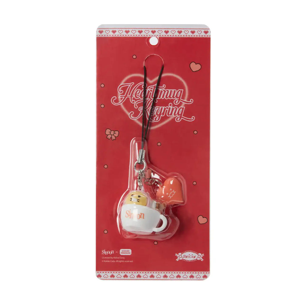Kakao Friends x Sinoon - Choonsik Heartmug Keyring - Kakao Friends - Home & Living, Accessories - Harumio
