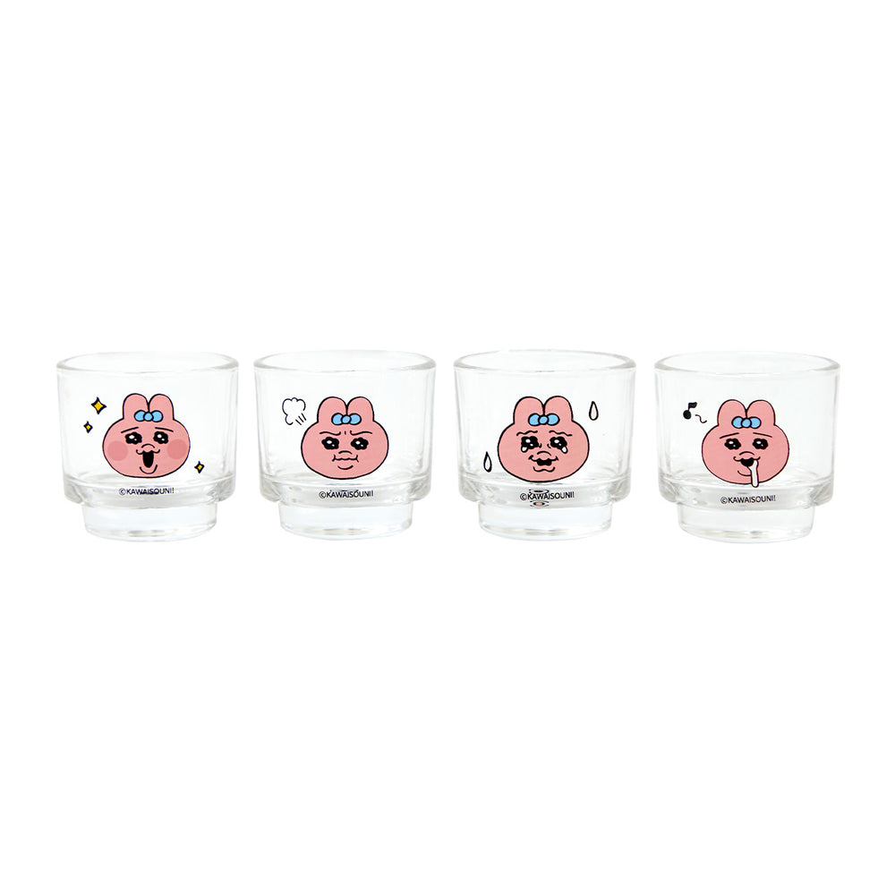 Kakao Friends - Punkyu Rabbit Joy Soju Glass Cup Set