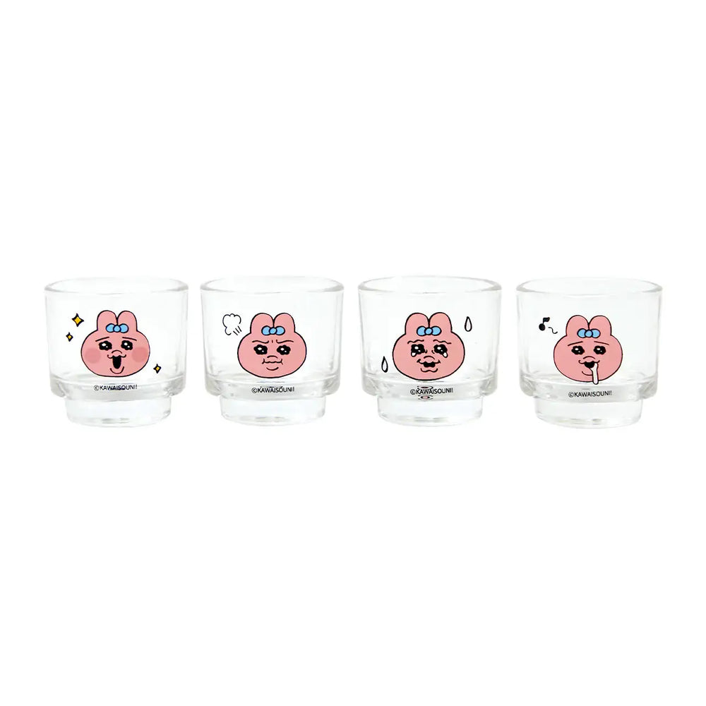 Kakao Friends - Punkyu Rabbit Joy Soju Glass Cup Set