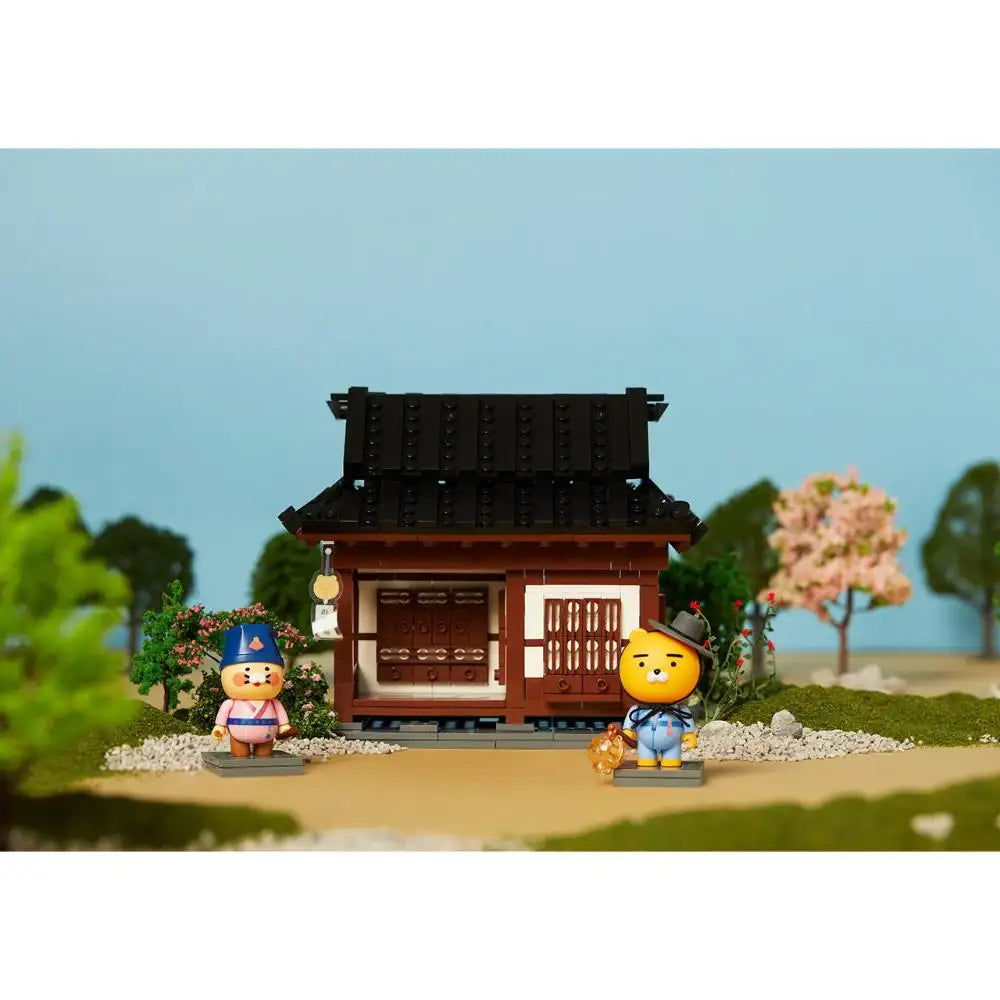 Kakao Friends - Ryan & Choonsik Hanok Brick Figure