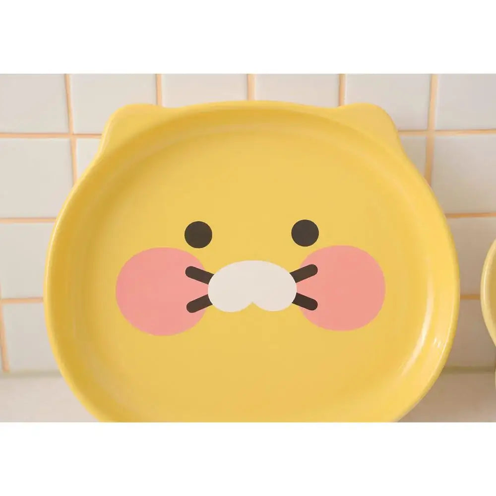 Kakao Friends - Ryan & Choonsik Ceramic Plate & Bowl Set - Kakao Friends - Home & Living, Accessories - Harumio