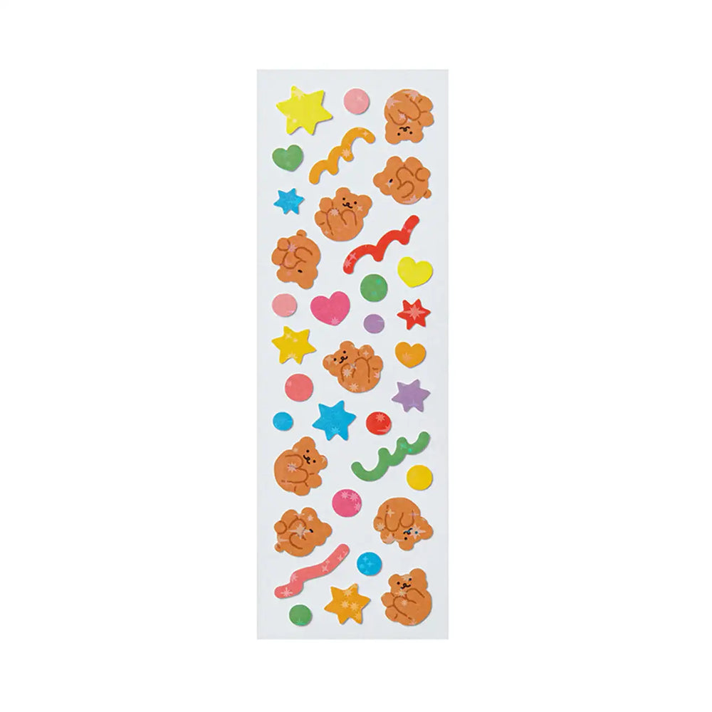 Kakao Friends - KYULJERRY Aurora Bearku Sticker - Kakao Friends - Home & Living, Accessories - Harumio
