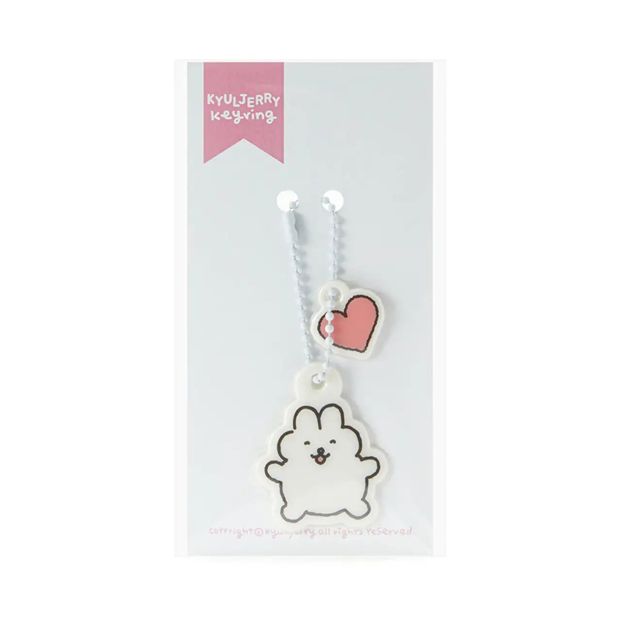 Kakao Friends - KYULJERRY Kukkaku Love Soft Keychain - Kakao Friends - Home & Living, Accessories - Harumio