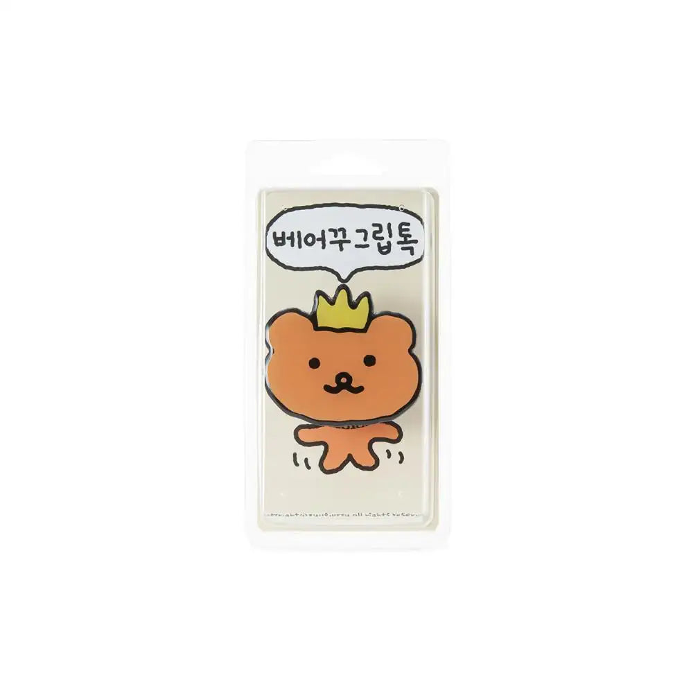 Kakao Friends - KYULJERRY King Bearku Phone Grip - Kakao Friends - Home & Living, Accessories - Harumio