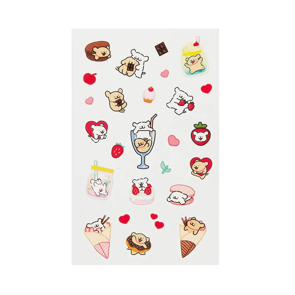 Kakao Friends - Maltese Couple Diary Life Sticker