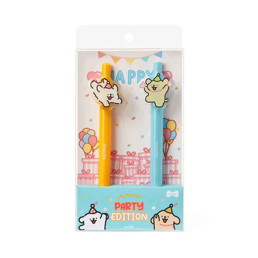 Kakao Friends - Maltese Party Ballpoint Pen Set