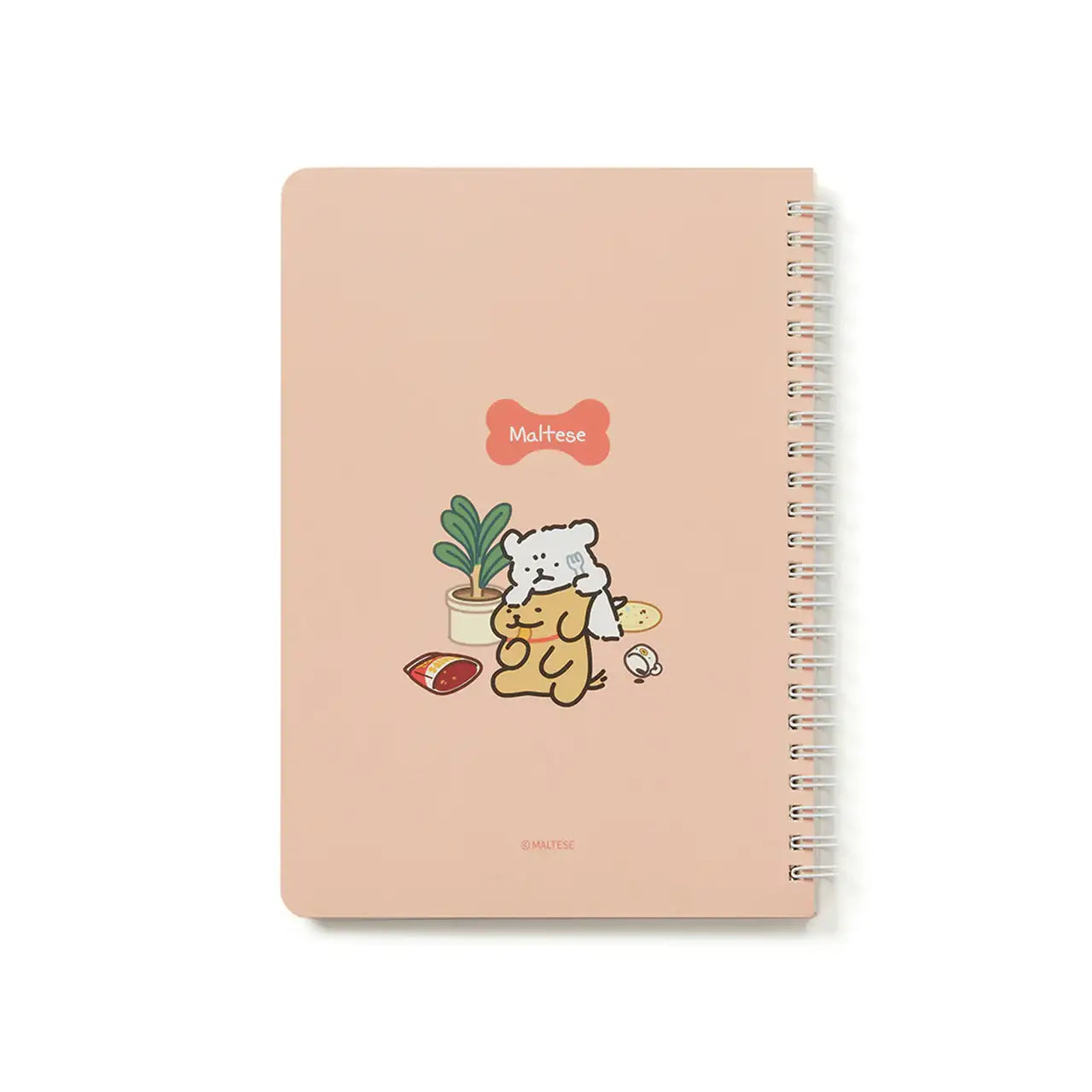 Kakao Friends - Maltese Happy Day Spring Notebook - Kakao Friends - Home & Living, Accessories - Harumio