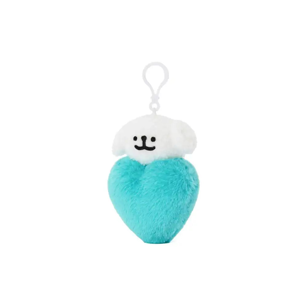 Kakao Friends - Retriever Turquoise Heart Plush Doll Keyring - Kakao Friends - Home & Living, Accessories - Harumio