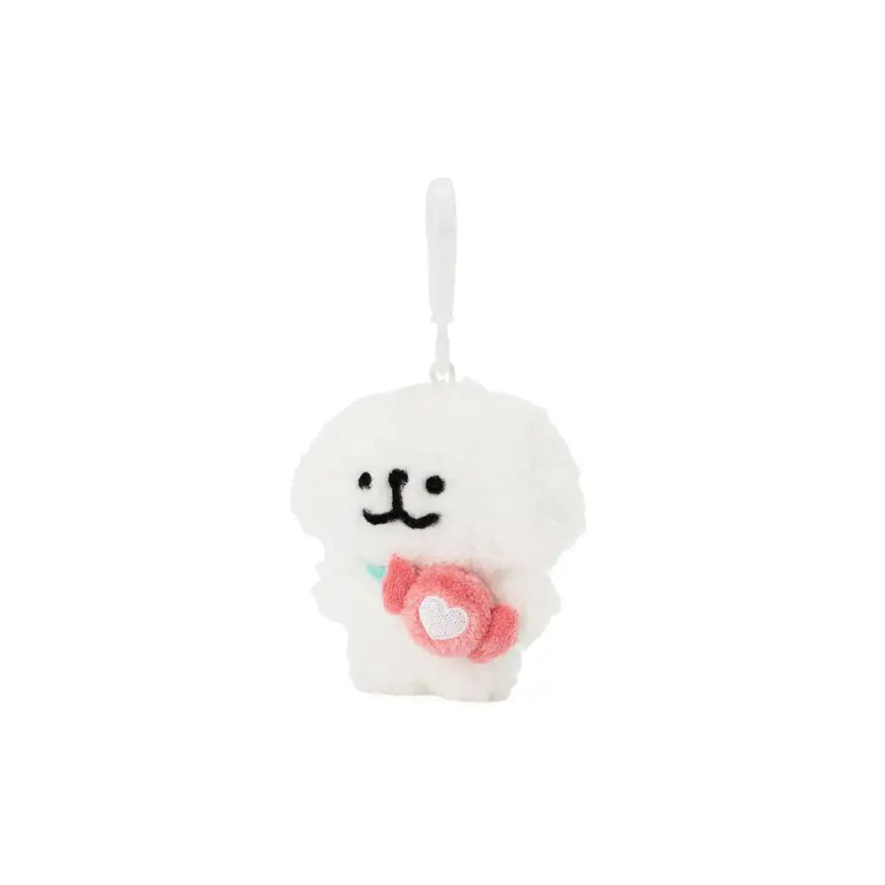 Kakao Friends - Maltese Pink Candy Flat Doll Keyring