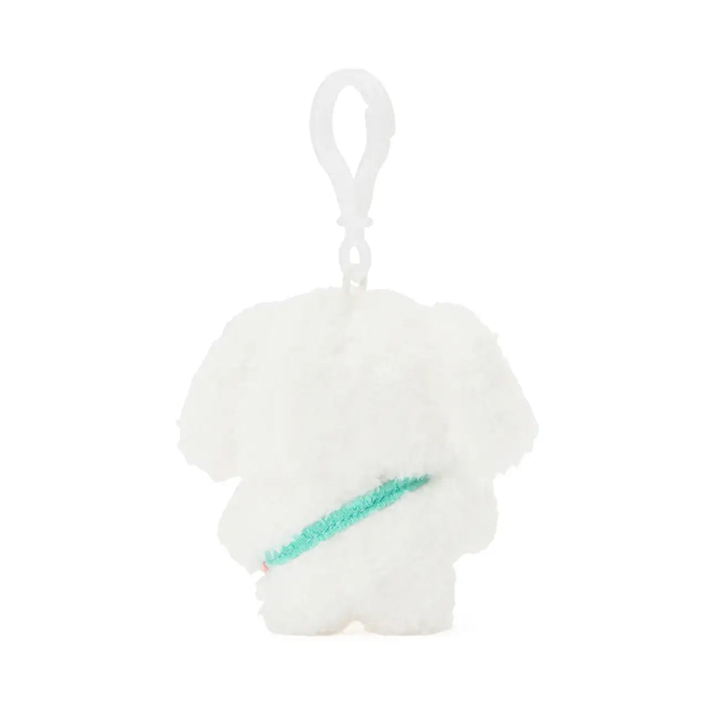 Kakao Friends - Maltese Pink Candy Flat Doll Keyring