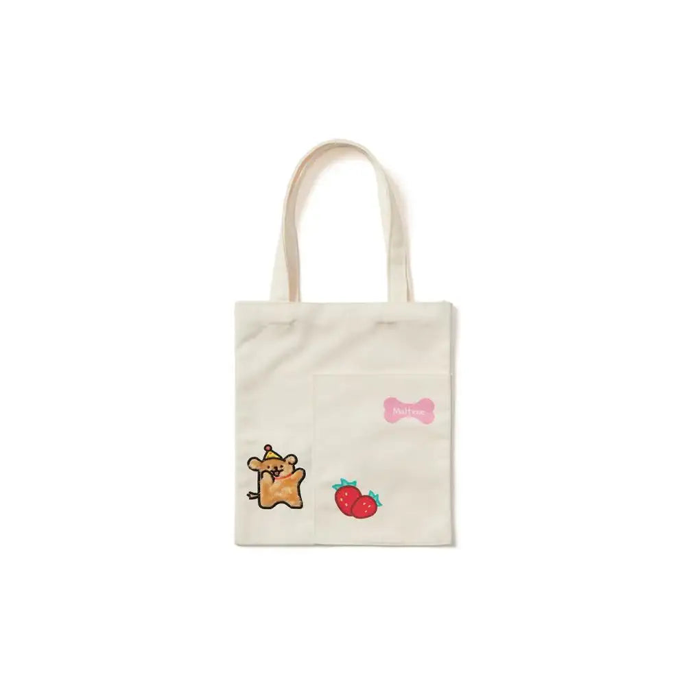 Kakao Friends - Maltese Sweetie Eco Bag - Kakao Friends - Home & Living, Accessories - Harumio