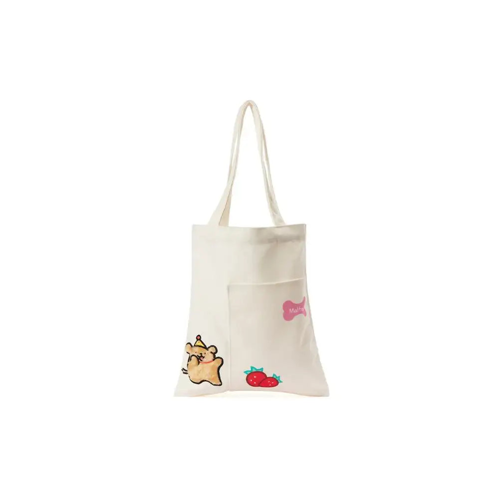 Kakao Friends - Maltese Sweetie Eco Bag - Kakao Friends - Home & Living, Accessories - Harumio