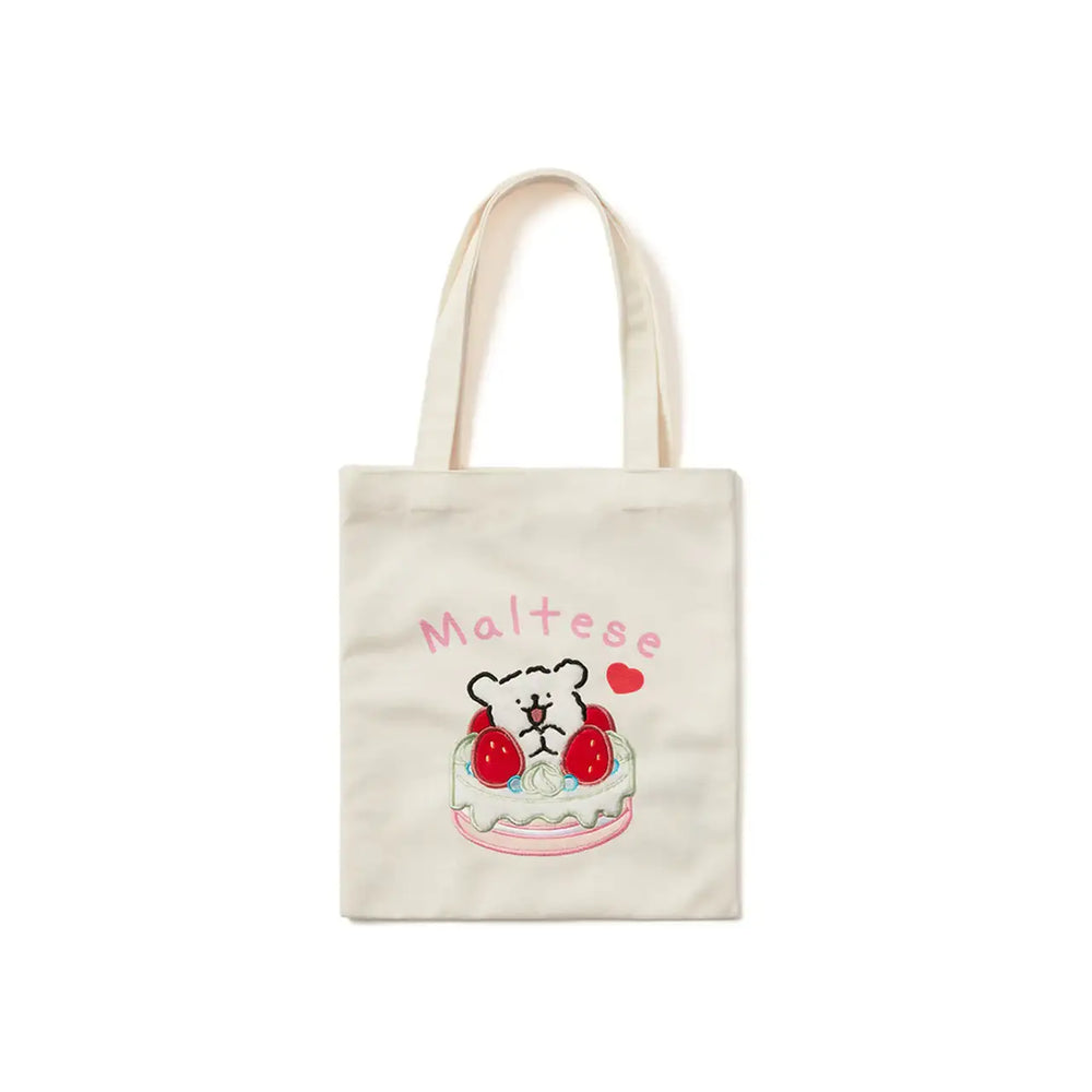 Kakao Friends - Maltese Sweetie Eco Bag - Kakao Friends - Home & Living, Accessories - Harumio