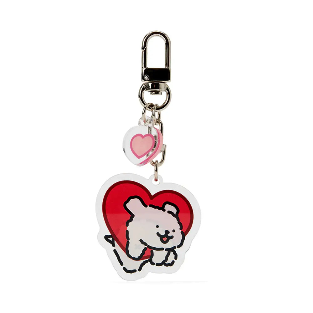 Kakao Friends - Maltese Cupid Acrylic Keyring Set