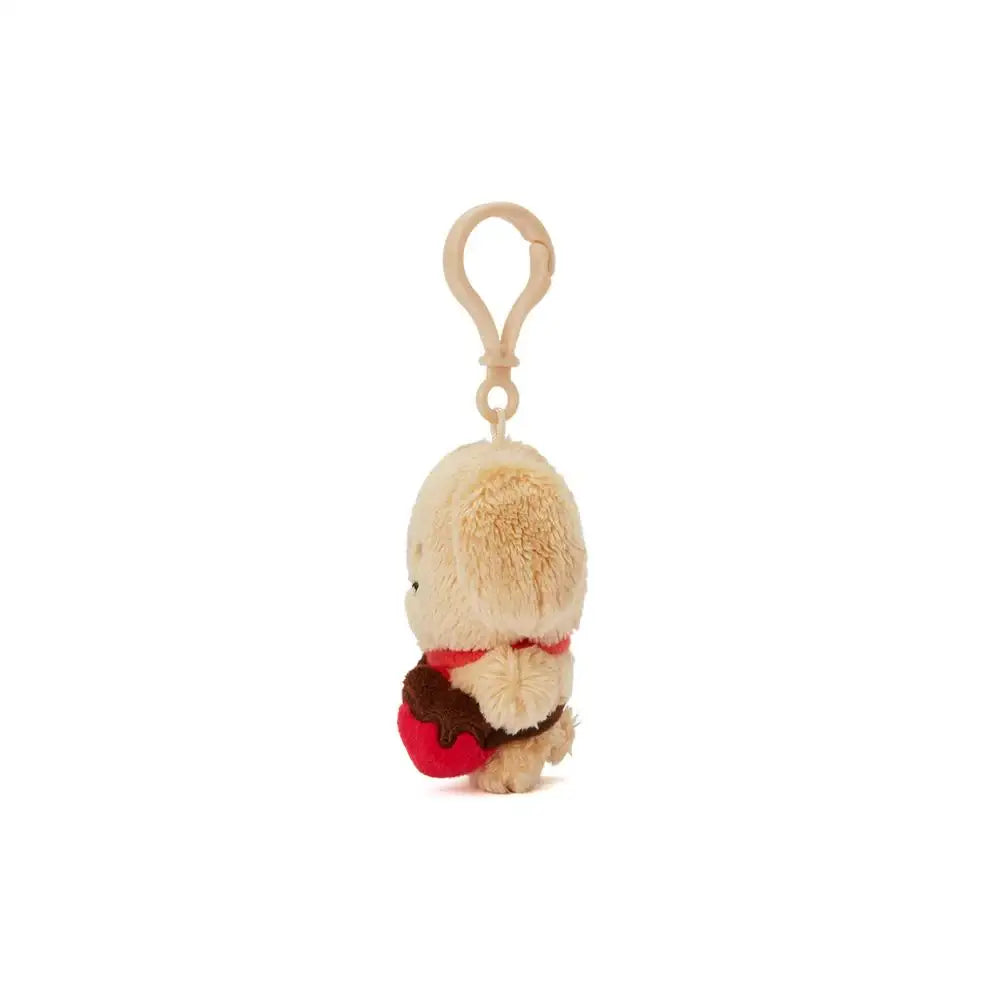 Kakao Friends - Retriever Chocolate Heart Flat Doll Keyring - Kakao Friends - Home & Living, Accessories - Harumio