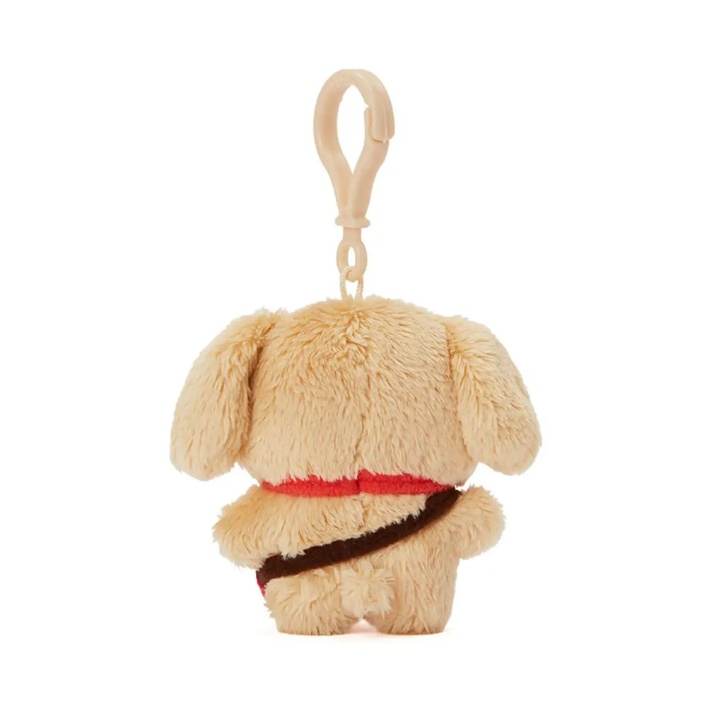 Kakao Friends - Retriever Chocolate Heart Flat Doll Keyring - Kakao Friends - Home & Living, Accessories - Harumio