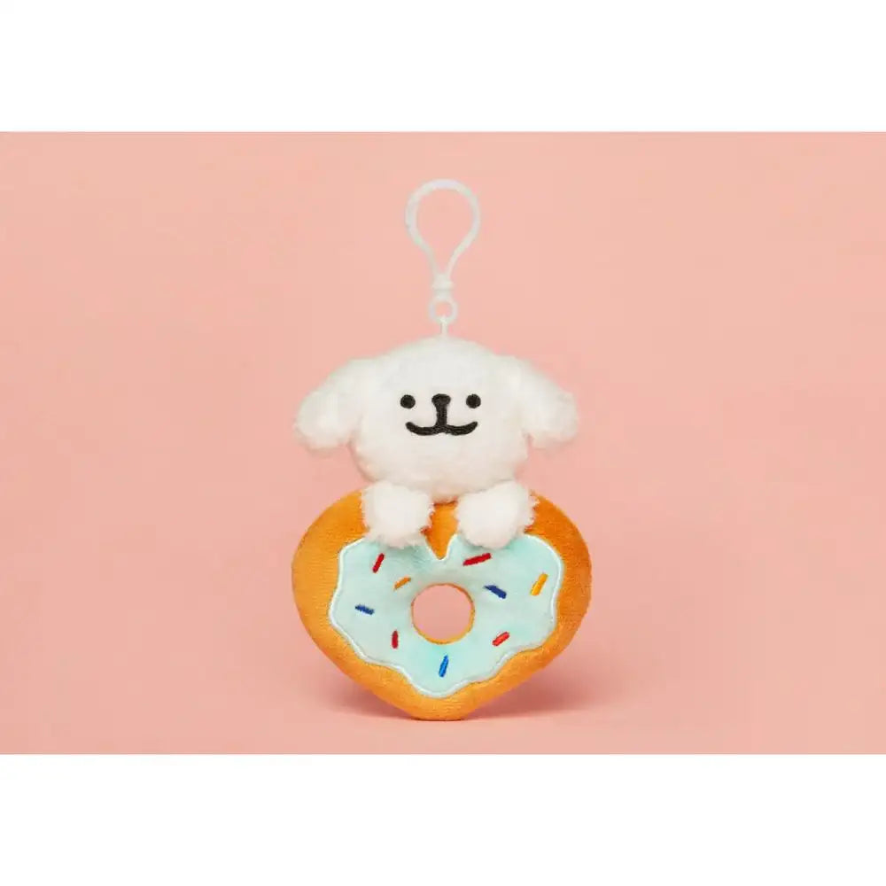 Kakao Friends - Maltese Lovely Donuts Plush Doll Keyring