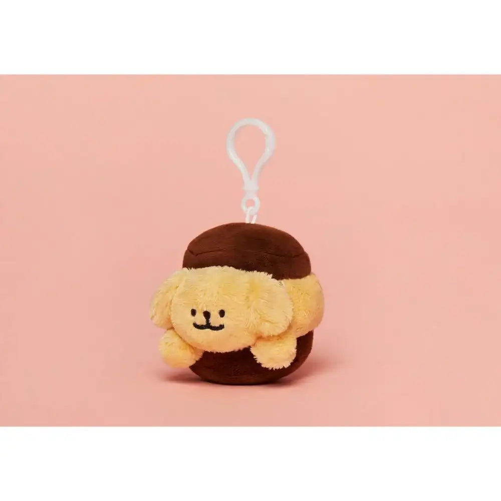 Kakao Friends - Retriever Macaron Sand Plush Doll Keyring