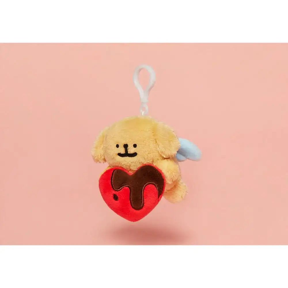 Kakao Friends - Retriever Angel Heart Plush Doll Keyring - Kakao Friends - Home & Living, Accessories - Harumio