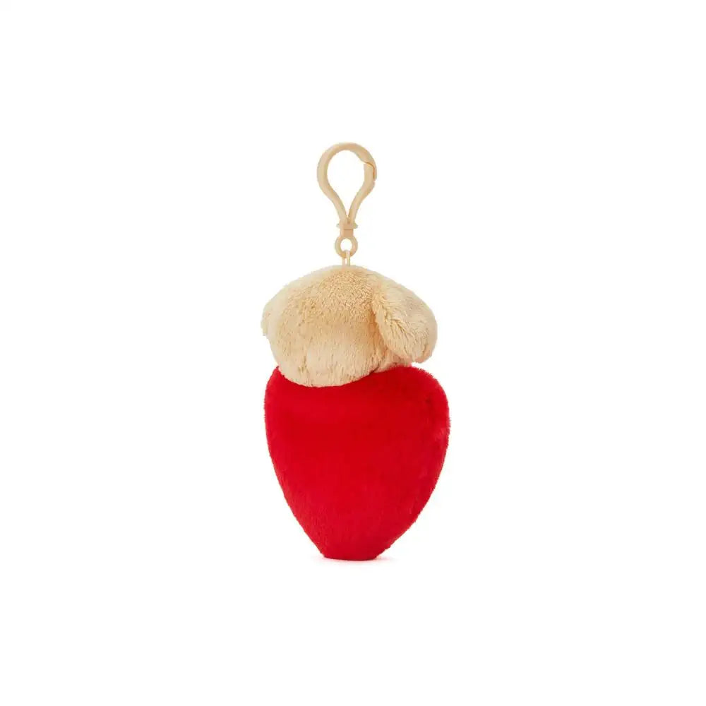 Kakao Friends - Retriever Heart Pom Pom Plush Doll Keyring - Kakao Friends - Home & Living, Accessories - Harumio