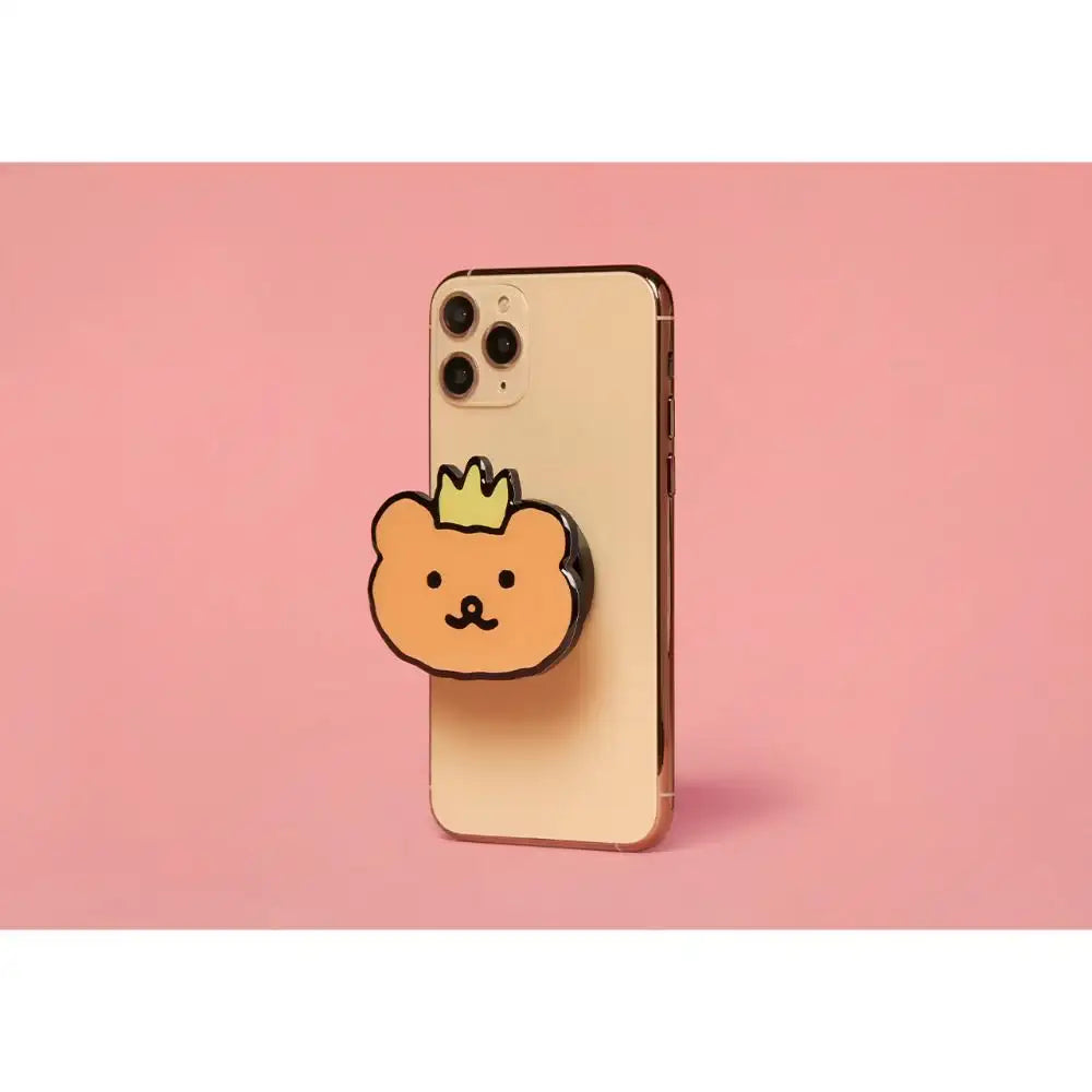 Kakao Friends - KYULJERRY King Bearku Phone Grip - Kakao Friends - Home & Living, Accessories - Harumio