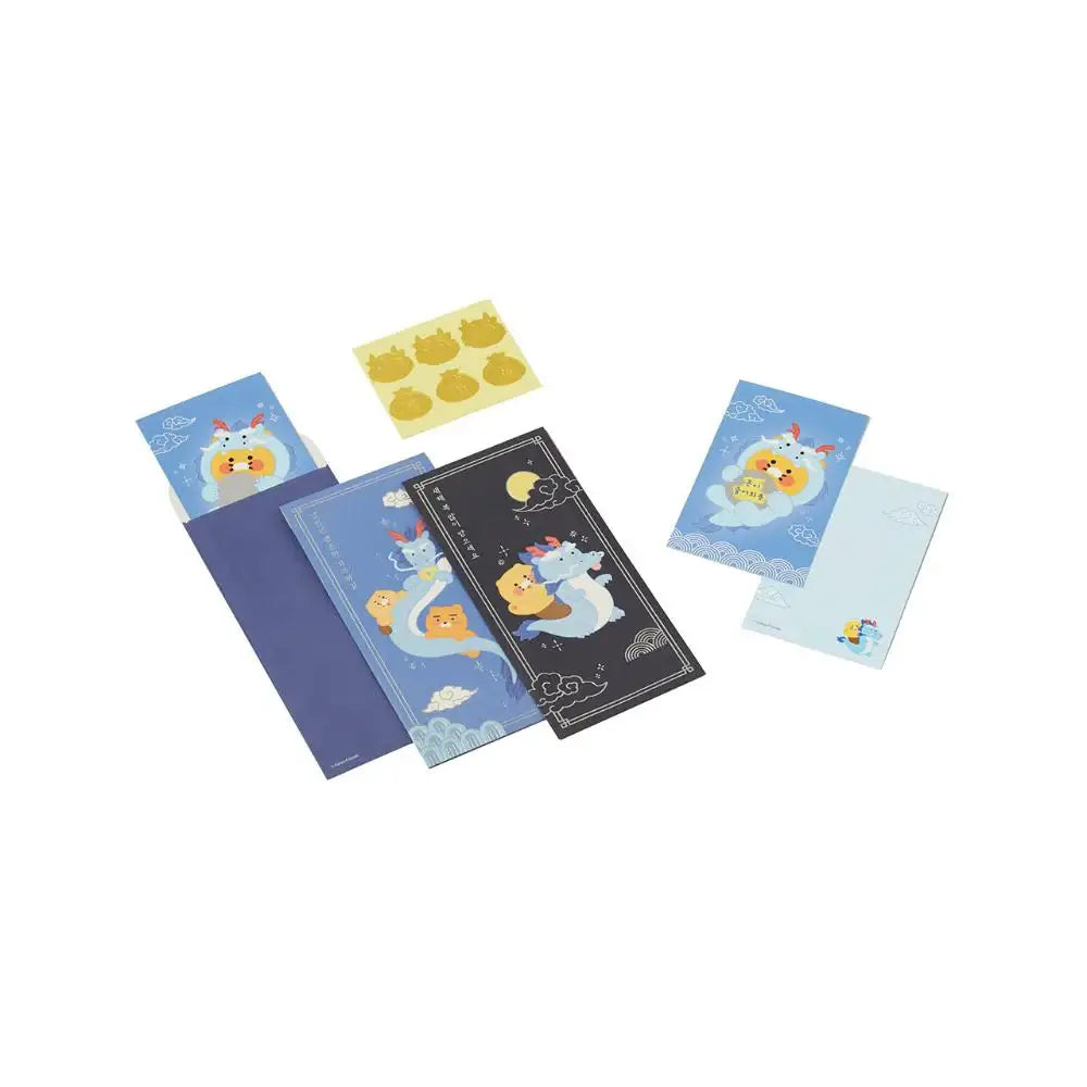Kakao Friends - Blue Dragon Ryan & Choonsik New Year’s Envelope Set - Kakao Friends - Home & Living, Accessories - Harumio