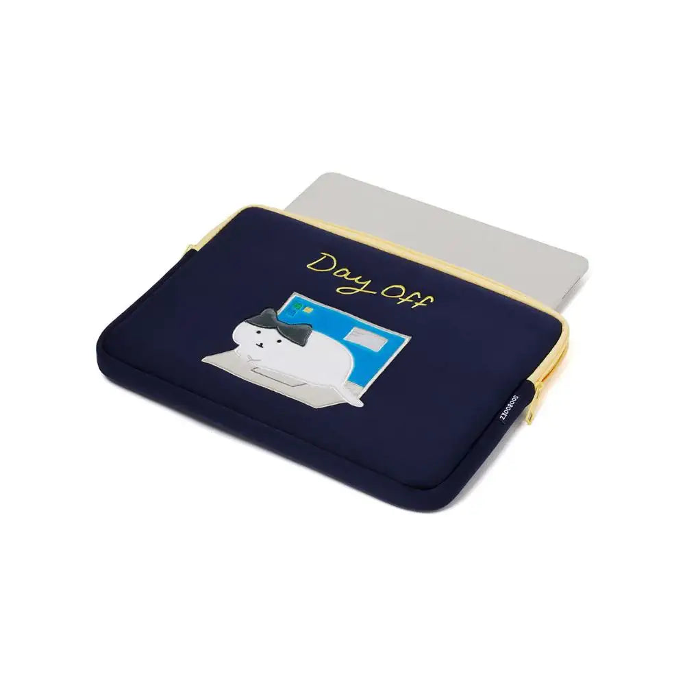 Kakao Friends - Soobookz Day Off Laptop Pouch - Kakao Friends - Home & Living, Accessories - Harumio